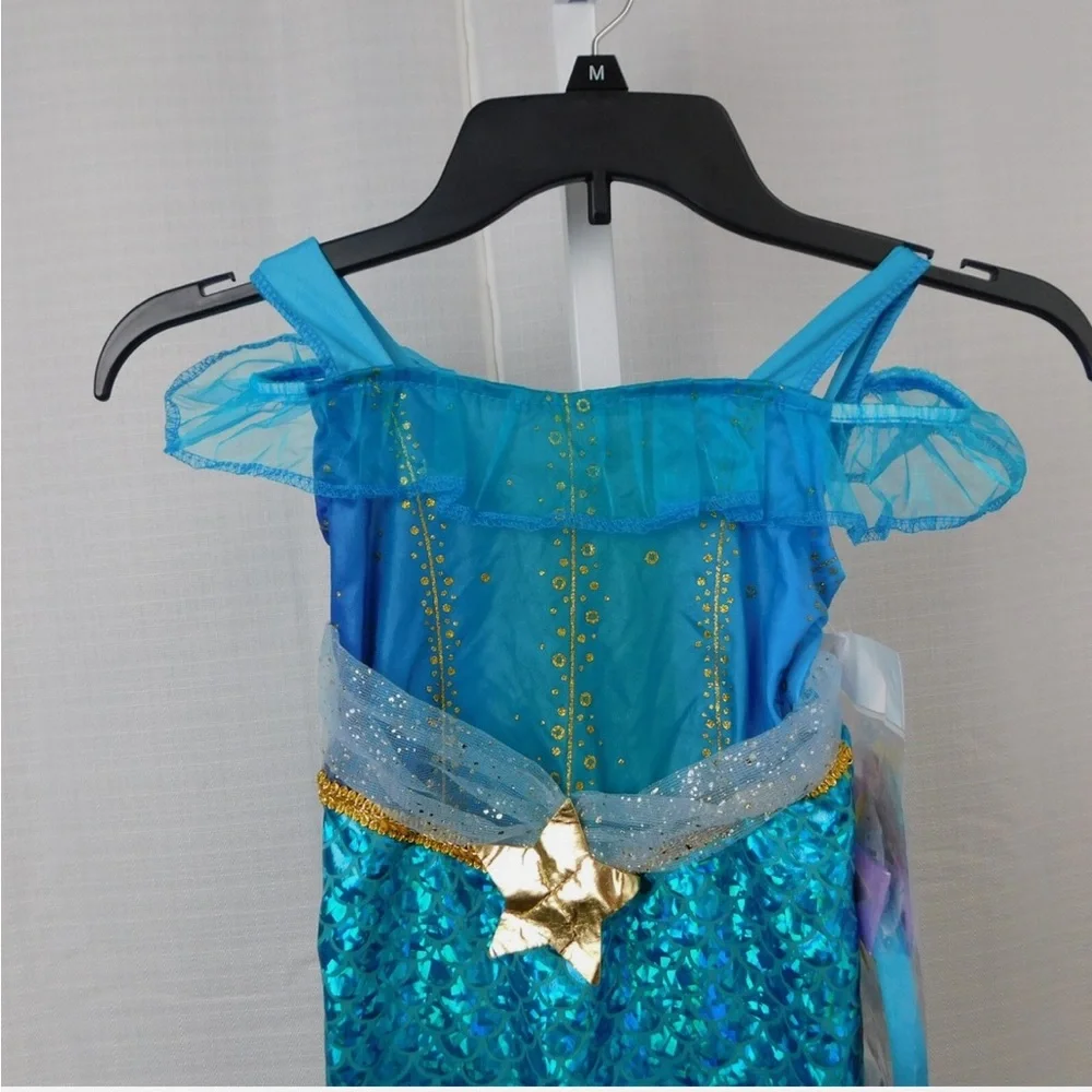 NWT Kids Hyde & Eek Mermaid Halloween Costume Dress with Headpiece - 8-10 Medium